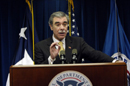 Secretary Gutierrez addresses media on immigration reforms