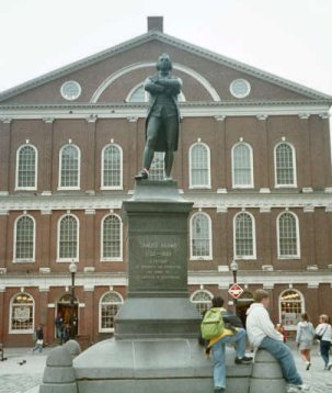 Office of Workers' Compensation Programs, Boston Office (Picture of Statue of Samuel Adams)