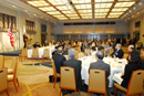 Secretary Gutierrez speaks to a group in Toyko Japan