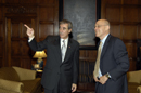 Secretary Gutierrez meets with Secretary Henry Paulson
