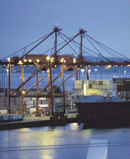 Freight port