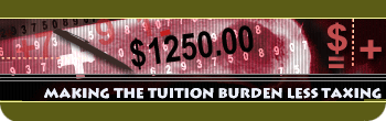 Making the tuition burden less taxing