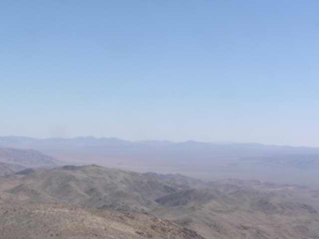 Visibility at Belle Mountain, Joshua Tree National Park