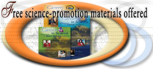 Free science-promotion materials offered