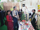 Secy Gutierrez tours market during visit to New Delhi India