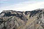 Photograph of the Huckleberry Ridge Tuff on top of Mount Everts, Yellowstone National Park, Wyoming