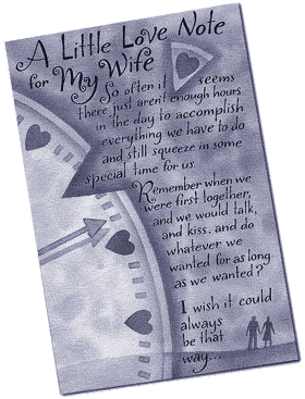 Card: from husband to wife (courtesy of Nicole Fraser and American Greetings)