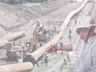 Picture of Pipeline construction job