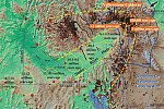 Map of the Snake River Plain and Yellowstone calderas