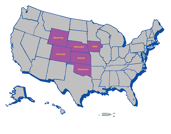 Denver Resource Center map