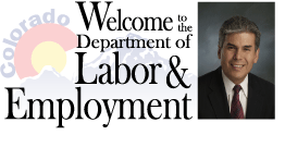 Welcome to the Department of Labor & Employment, Donald J. Mares pictured.