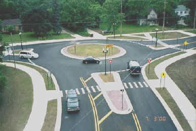 Figure 1. Chief Okemos Roundabout (Okemos, Michigan)
