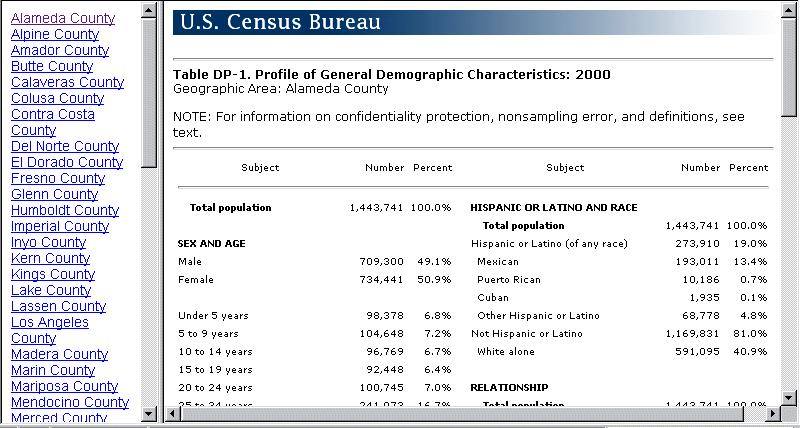 Graphic showing the the display the report through the browser