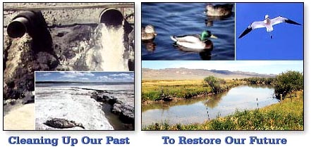 "Cleaning up our past to restore our future" with photos