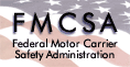 FMCSA Logo, Link to FMCSA Home Page