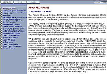 image of AAMS User Guide