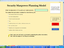 Security Manpower Planning Model