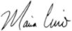 Signature - Maria Cino