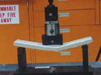 Image: Concrete pressure test