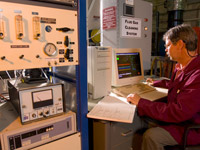 Image: Scientist on a computer