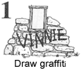 Draw graffiti