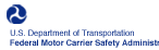 U.S. Department of Transportation, Fedral Motor Carrier Safety Administration Logo