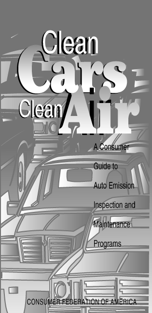 Clean Cars -- Clean Air