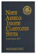 scanned image of the 2007 NAICS Manual cover