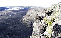 Northwest caldera wall of Kilauea caldera