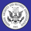 National Archives and Records Administration logo.