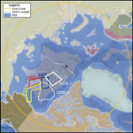 Thumbnail image of map of arctic study areas; click to see a larger version.