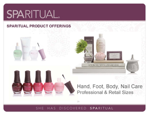 SpaRitual Product Offerings