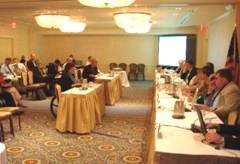 Photo of Board hearing on the outdoor guidelines