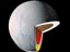 graphic illustrating the interior of Saturn?s moon Enceladus