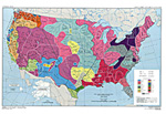 Thumbnail of Indian Tribes, Cultures, and Languages Map and link to larger PDF version