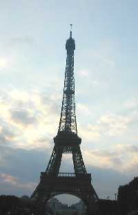 Eiffel Tower at Dusk