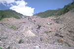 Scar of landslide on south side of Casita Volcano, Nicaragua