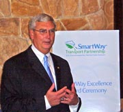 EPA Administrator Steve Johnson at SmartWay Excellence Awards ceremony