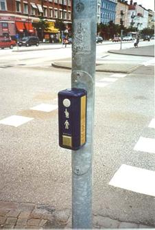 Prisma APS mounted on a pole in Denmark.