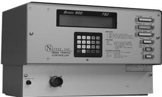 Naztec Series 900 TS 2 Controller Showing Keypad for Entering Information and Wiring Connections.