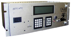 Eagle 2070 ATC Controller Showing Keypad for Entering Information and Wiring Connections.