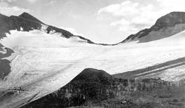 Chaney Glacier, 1911, USGS Photo, MR Campbell