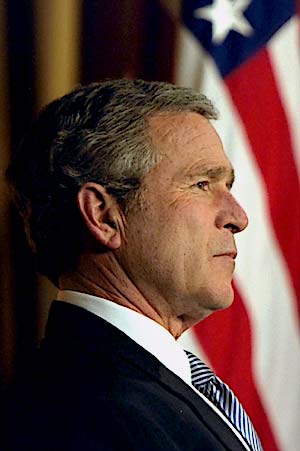 President George W. Bush.