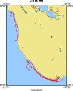 J-6-96-MB location map of where navigation equipment operated