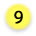 Graphic of the number 9 in a circle