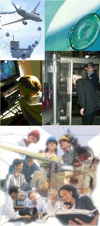 a collage of photo's of industries