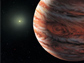 An artist's depiction of Jupiter, which may protect earth from comets.
