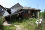 New Orleans, LA - Property damaged by Hurricane Katrina in the Lower 9th Ward (New Orleans, LA).  More than 35,000 national service participants contributed more than 1.6 million hours of volunteer service during the first year of hurricane relief and recovery efforts along the Gulf Coast, according to a report released on August 25, 2006 by the Corporation for National and Community Service.