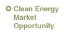 Clean Energy Market Opportunity