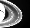 Spokes on side of Saturn's rings